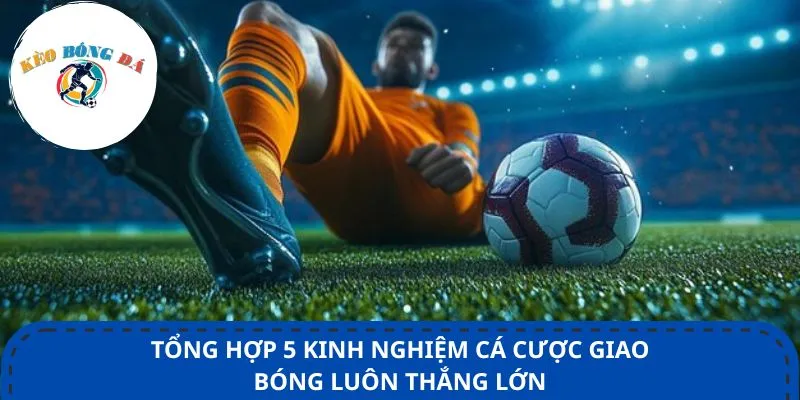 Tổng hợp 5 kinh nghiệm cá cược giao bóng luôn thắng lớn