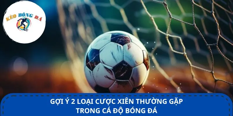 Gợi ý 2 loại cược xiên thường gặp trong cá độ bóng đá