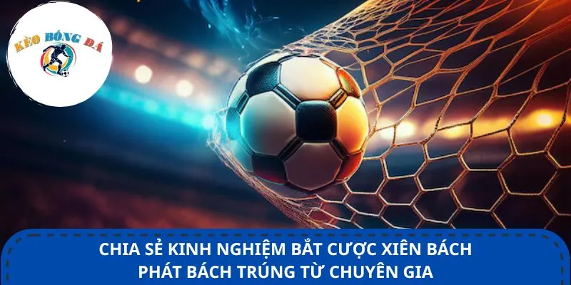 Chia sẻ kinh nghiệm bắt cược xiên bách phát bách trúng từ chuyên gia