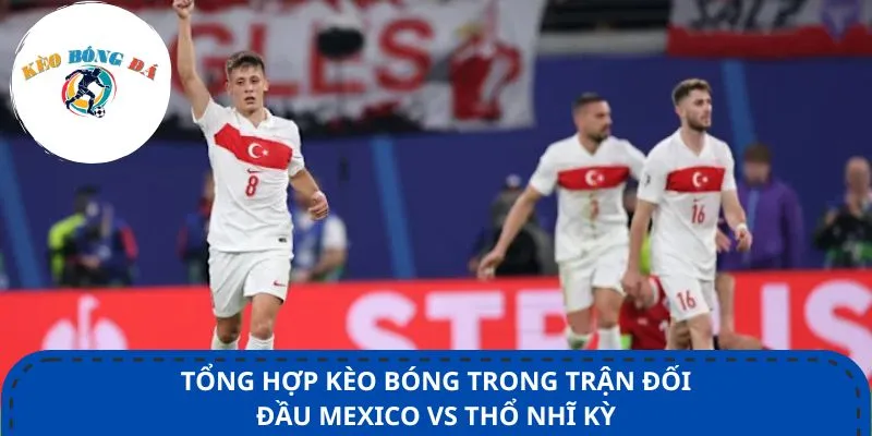 Tổng hợp kèo bóng trong trận đối đầu Mexico vs Thổ Nhĩ Kỳ