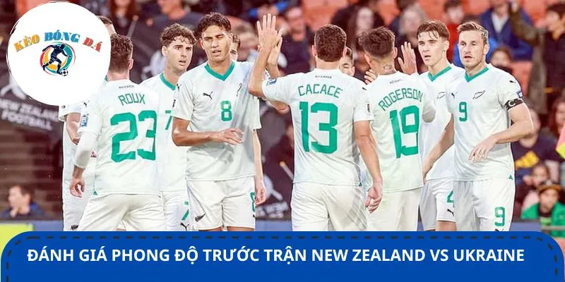 Đánh giá phong độ trước trận New Zealand vs Ukraine
