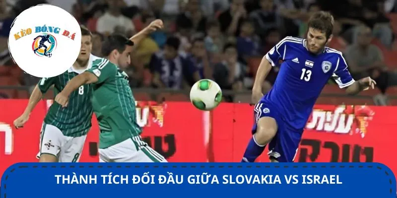 Slovakia vs Israel từng chạm trán nhiều lần trong quá khứ